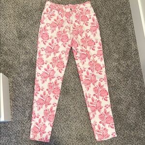 Vintage Braxton floral jeans